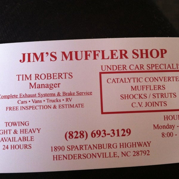Jim's Muffler Shop Automotive Repair Shop