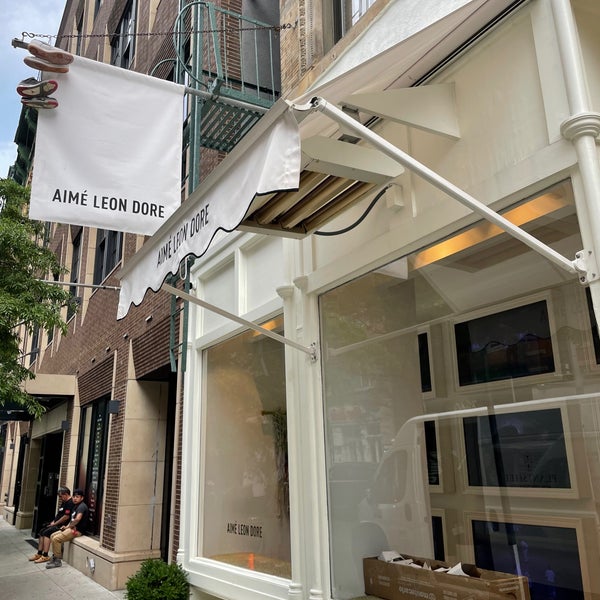 General View of the store Aime Leon Dore on Mulberry Street in