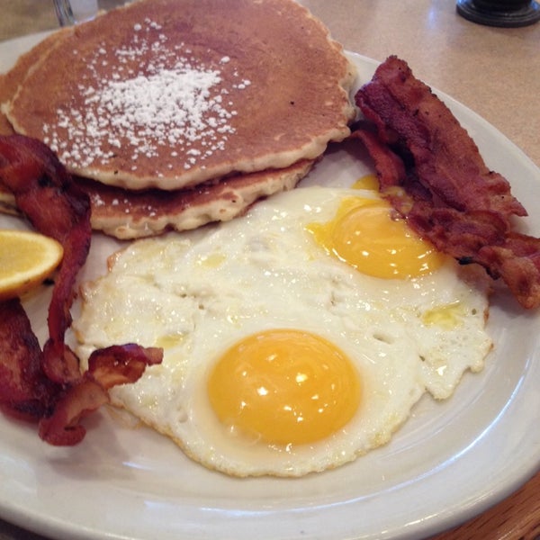 Photo taken at Maxfield&#39;s Pancake House by BrittR on 12/10/2013