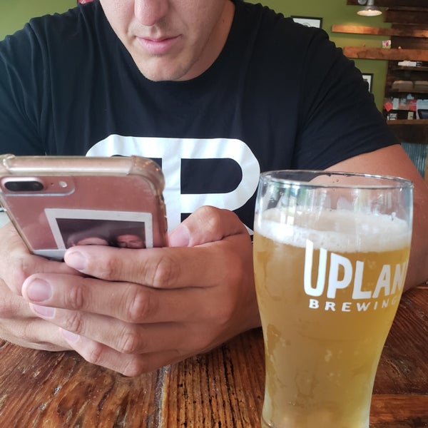 Photo taken at Upland Brewing Company Tap House by Dalton S. on 6/26/2020