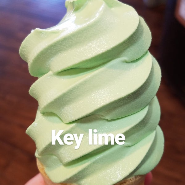 Get a key lime cone!