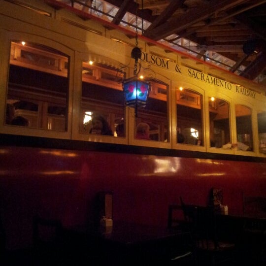 Photo taken at The Old Spaghetti Factory by Pranav M. on 10/27/2012