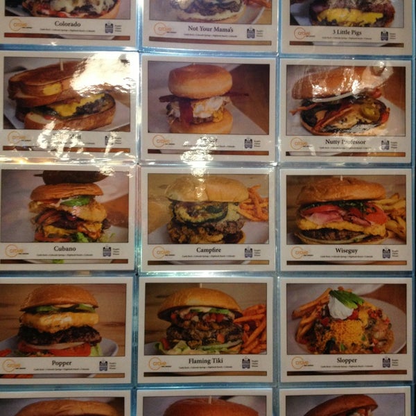 Photo taken at Crave Real Burgers by Tracie on 1/22/2013