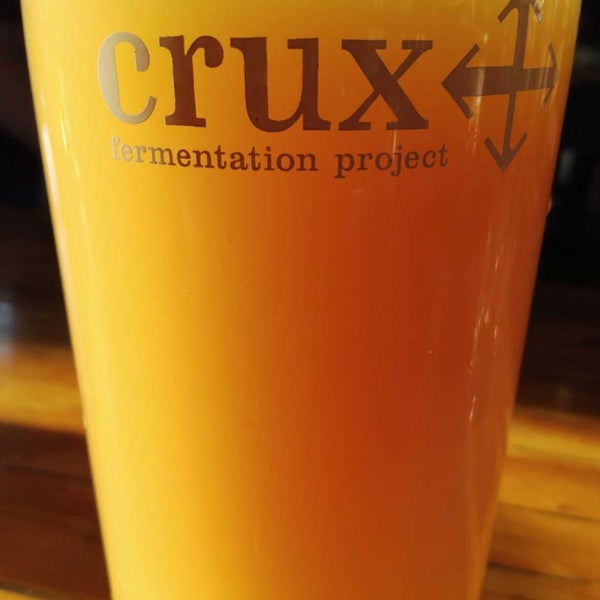 Photo taken at Crux Fermentation Project by Kurtis D. on 10/9/2022