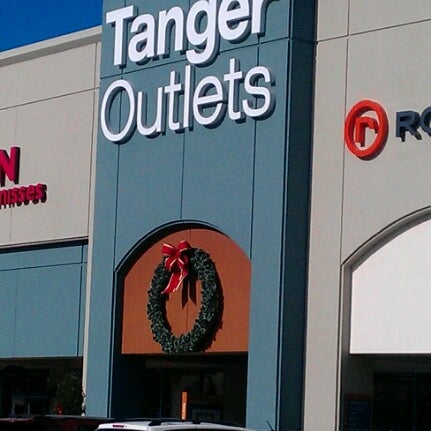 Photo taken at Tanger Outlets by M Scott P. on 12/16/2012