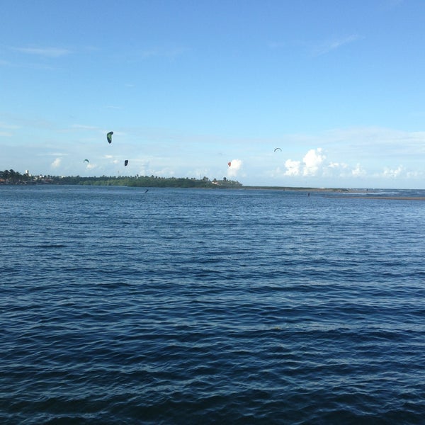 Photo taken at Praia de Buraquinho by Pablo B. on 5/9/2013