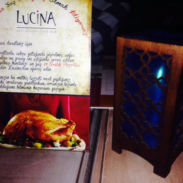Photo taken at Lucina Cafe by Eda✨💕 &. on 12/18/2014