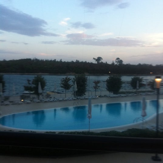 Photo taken at Island Hotel Istra by Лиса-Алиса on 9/26/2012