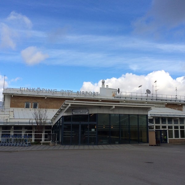 Photo taken at Linköping City Airport (LPI) by Martin S. on 3/31/2014