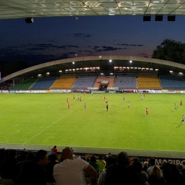 Photo taken at Stadion Ljudski Vrt by Giovanni Š. on 6/30/2013