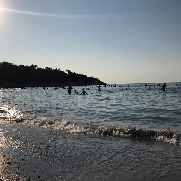 Photo taken at İkizler Beach by Yunus K. on 8/16/2019