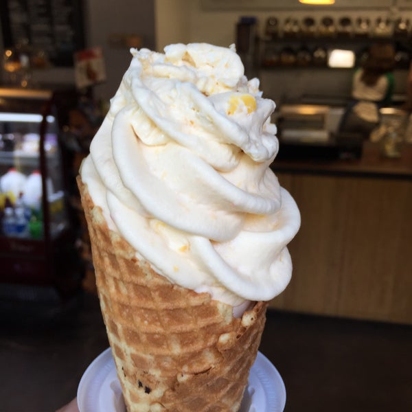 Incredibly good ice cream. Take it in a homemade waffle cone and walk through the Falls Park.