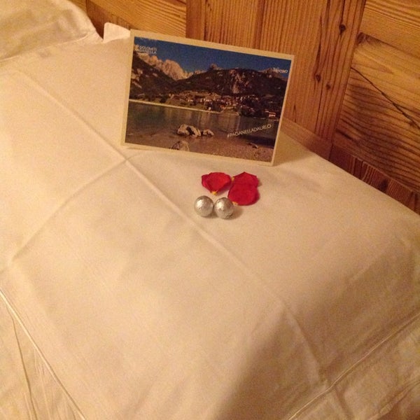 Das Foto wurde bei Alp &amp; Wellness Sport Hotel Panorama von Alessia B. am 6/13/2014 aufgenommen