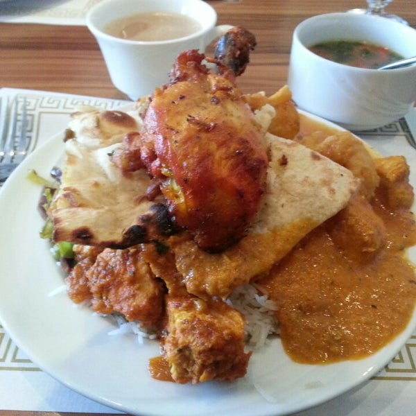 Photo taken at Seva Cuisine of India by Joe M. on 3/30/2013