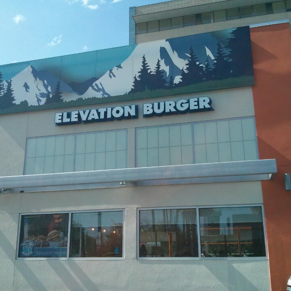 Photo taken at Elevation Burger by Kas L. on 5/10/2013