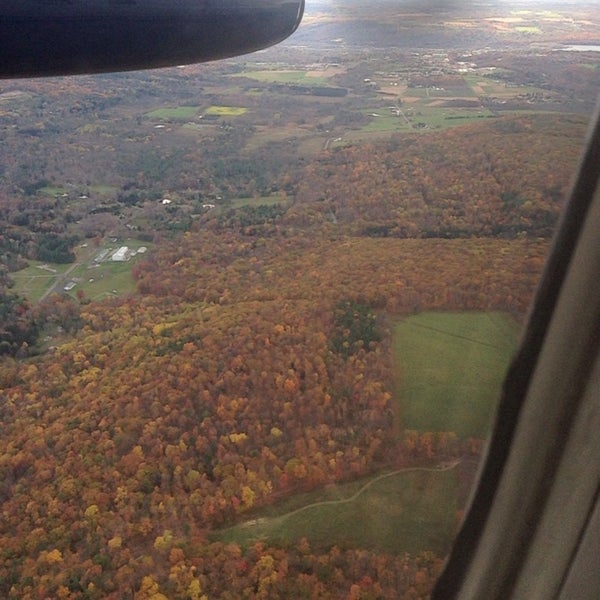 Photo taken at Ithaca Tompkins Regional Airport (ITH) by Brian D. on 10/24/2013