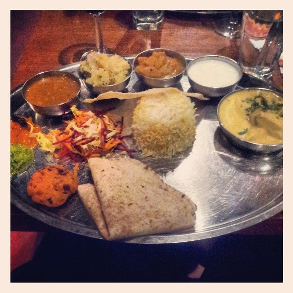 Photo taken at Masala Zone Camden Town by bromptonista on 4/12/2013
