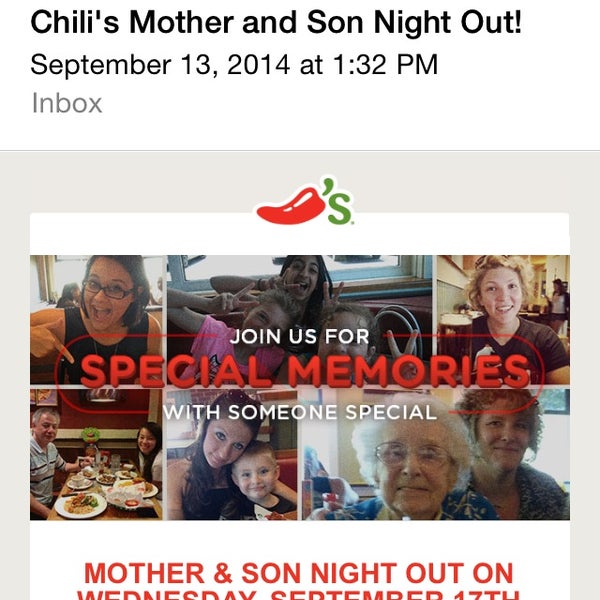 Photo taken at Chili&#39;s Grill &amp; Bar by Kyra on 9/18/2014