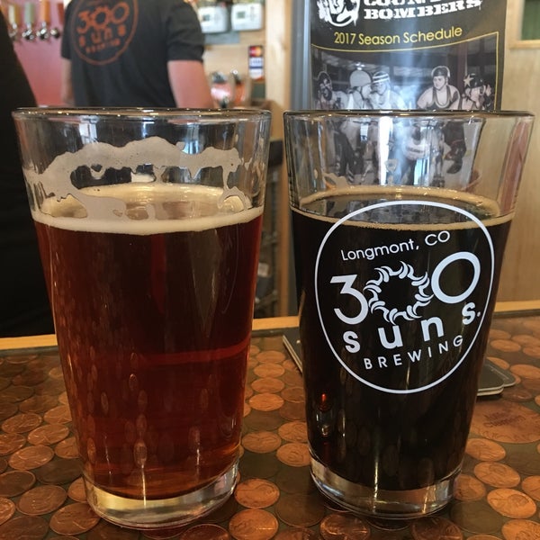 Photo taken at 300 Suns Brewing by Eric T. on 5/20/2017