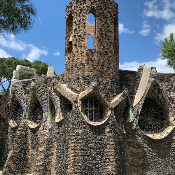 Photo taken at Cripta Gaudí by Sergey R. on 5/6/2019