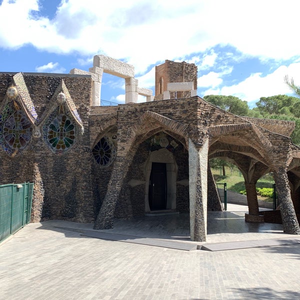 Photo taken at Cripta Gaudí by Sergey R. on 5/6/2019