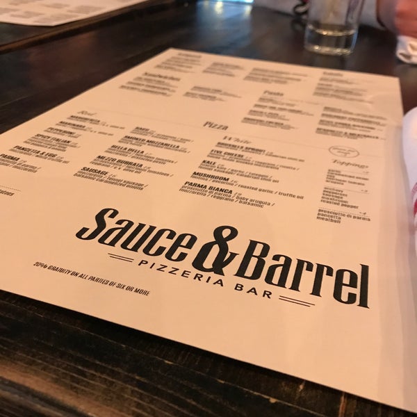 Photo taken at Sauce &amp; Barrel by Aggelos F. on 12/30/2017