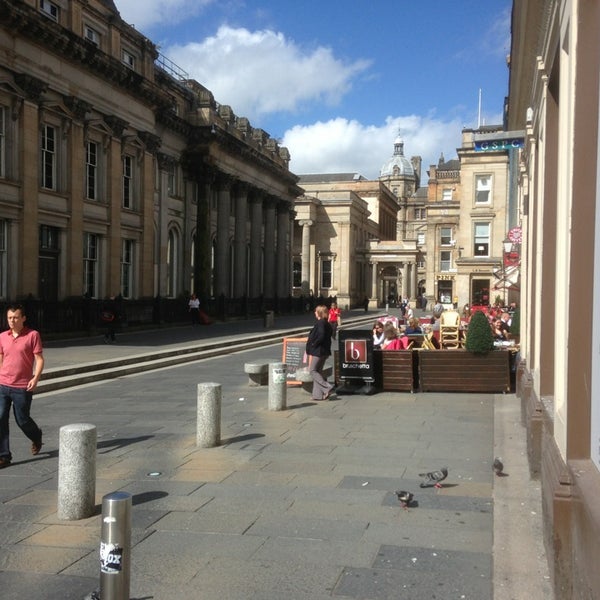 Photo taken at Royal Exchange Square by StevieJsf on 8/2/2013