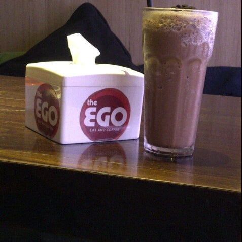 Photo taken at The EGO Eat And Coffee by Yohana Dwi K. on 8/3/2013