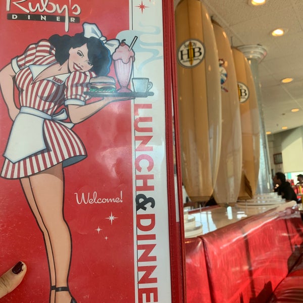 Photo taken at Ruby&#39;s Diner by Stephanie F. on 1/1/2020