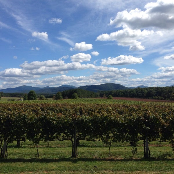 Photo taken at Afton Mountain Vineyards by Jamey B. on 9/29/2013