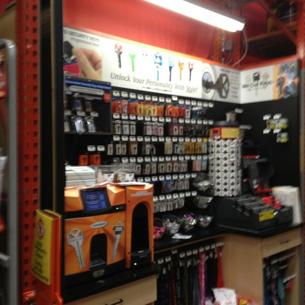 does home depot have key copying