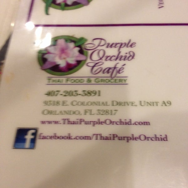 Photo taken at Thai Purple Orchid Café &amp; Grocery by Renee on 2/4/2014