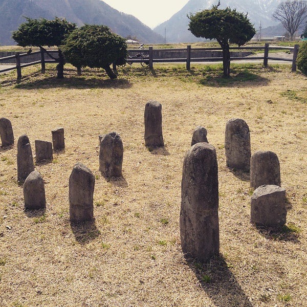 上原遺跡 大町市、長野県