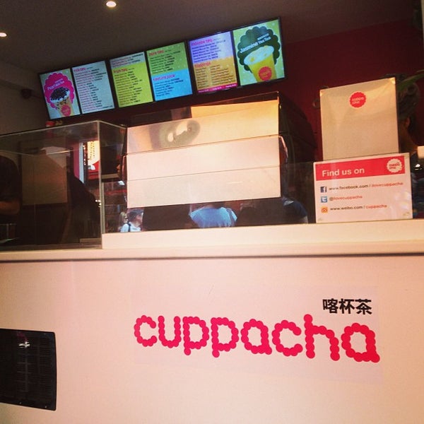 รูปภาพถ่ายที่ Cuppacha Bubble Tea โดย Vic C. เมื่อ 6/29/2013