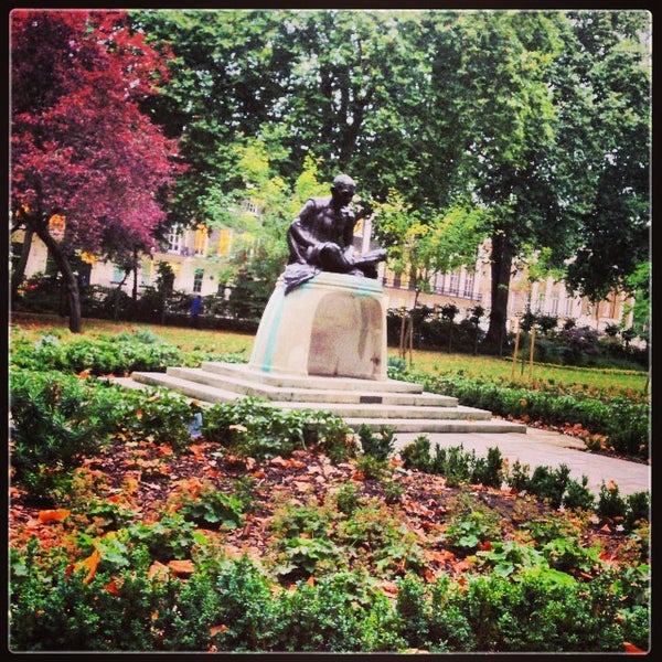 Tavistock Square Park in Bloomsbury