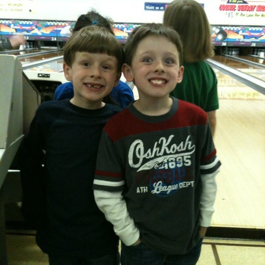 Photo taken at Elk Grove Bowl by Melissa C. on 3/31/2012