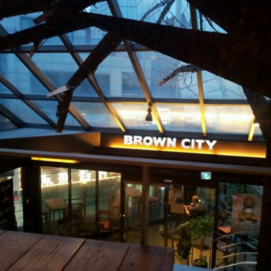 Brown city