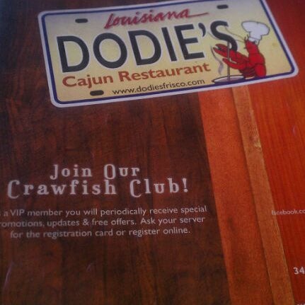 Foto tomada en Dodie&#39;s Cajun Restaurant  por Ail24 el 5/28/2012