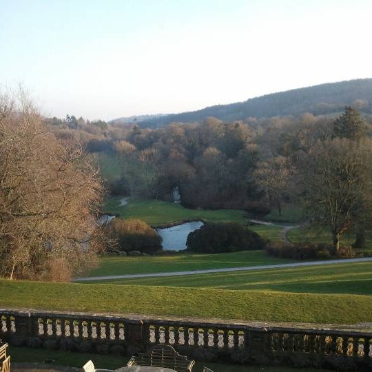 Photo taken at Bovey Castle Hotel by Tom B. on 2/1/2012