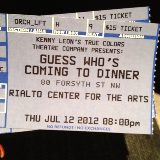Photo taken at Rialto Center for the Arts by Toni C. on 7/12/2012