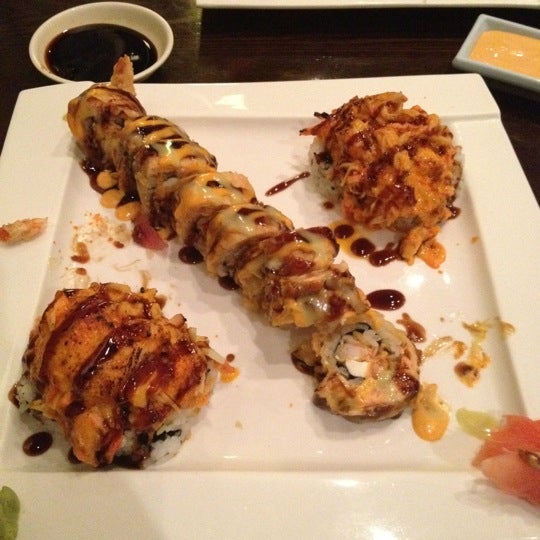 Ask for the Volcano roll if you like yours spicy!