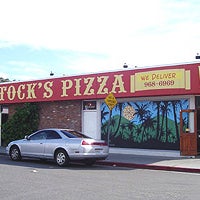 est. 1980 in San luis Obispo by Chuck Woodstock. "The Carnivore" = pepperoni, lean ground beef, canadian-style bacon, sausage, linguica, & xtra cheese.
