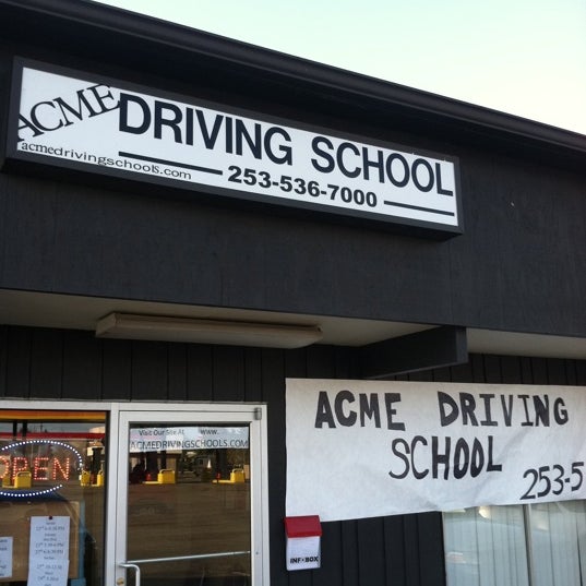 Acme Driving School LLC 11006 Pacific Ave S 8