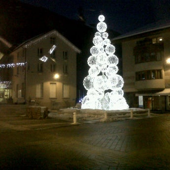 Photo taken at Brides-les-Bains by Ege Y. on 1/15/2012