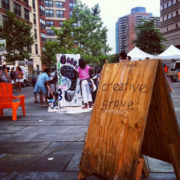 Photos at Grove Street Farmers' Market Harsimus Grove Street PATH Plaza