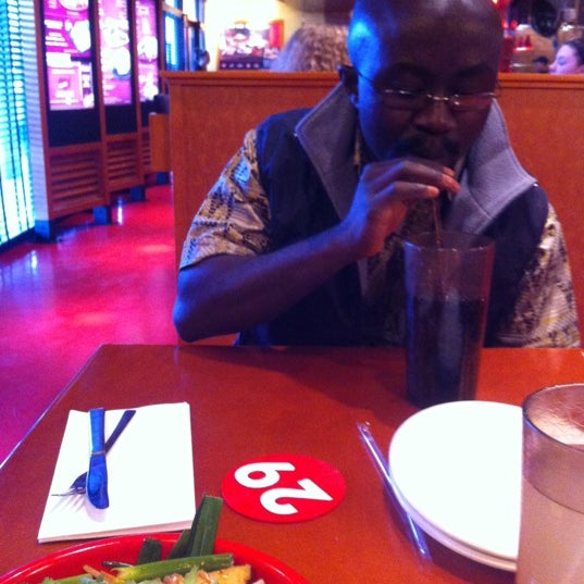 Photo taken at Pei Wei by Esther B. on 4/24/2012