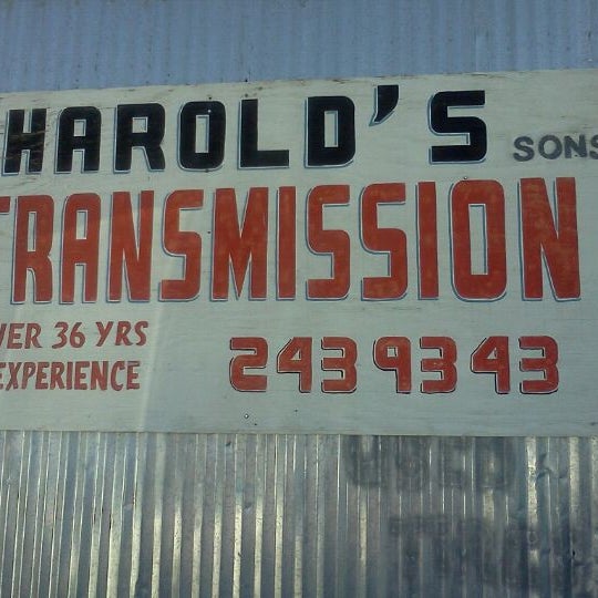 Photo taken at Harold&#39;s Transmissions and Auto Care by Lonnie S. on 2/7/2011