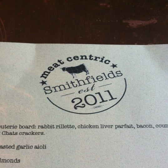Photo taken at Smithfields Restaurant &amp; Bar by Courtney F. on 9/7/2012