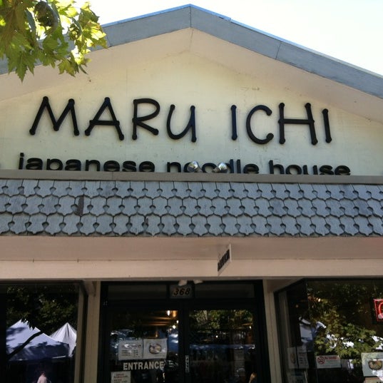 Maru Ichi Japanese Noodle House Downtown Mountain View Mountain