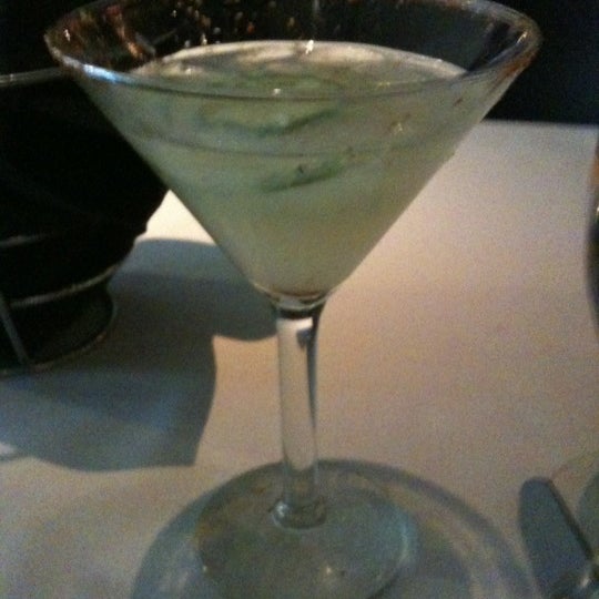 Cucumber martini is outstanding